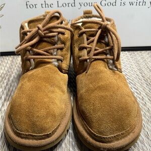 UGG Men's Brown Suede Chukka Boots SZ 5.5 Box5